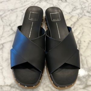Black dolce vita sandal